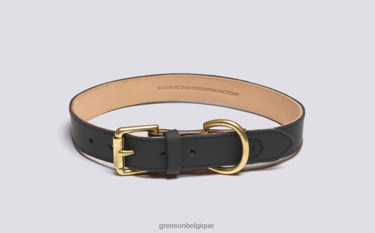 unisexe Grenson noir grand collier de chien accessoires pour chiens HL6R8545