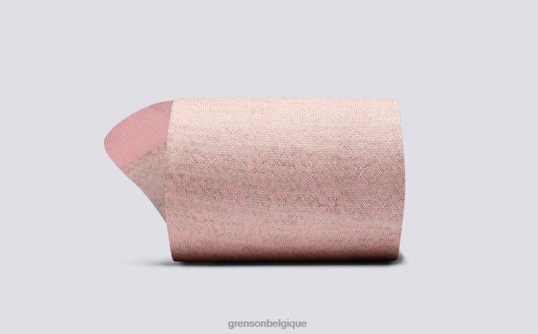 femmes Grenson rose chaussette flocon de neige fairisle accessoires HL6R8469