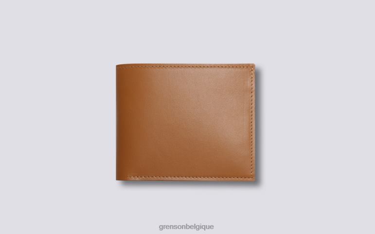 unisexe Grenson bronzer portefeuille à deux volets accessoires HL6R8522
