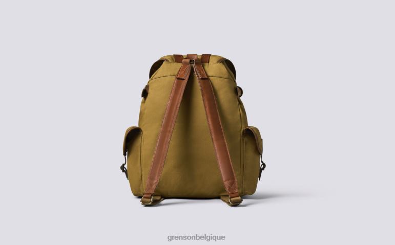 unisexe Grenson kaki grand sac à dos accessoires HL6R8511