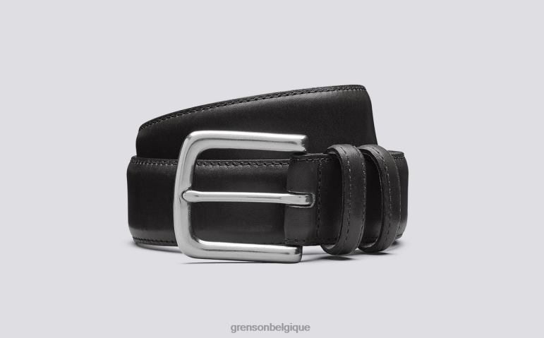 unisexe Grenson noir ceinture décontractée accessoires HL6R8518