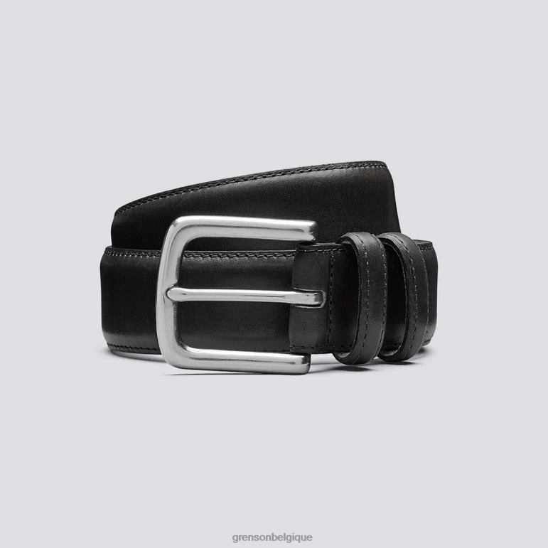 unisexe Grenson noir ceinture décontractée accessoires HL6R8518