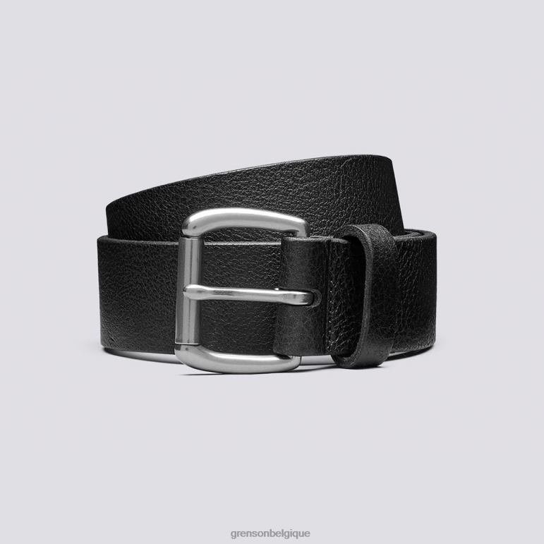 unisexe Grenson noir ceinture en jean accessoires HL6R8519