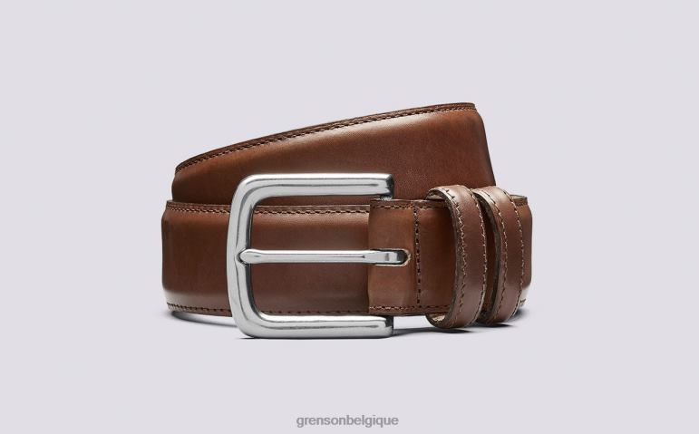 unisexe Grenson noyer ceinture décontractée accessoires HL6R8515