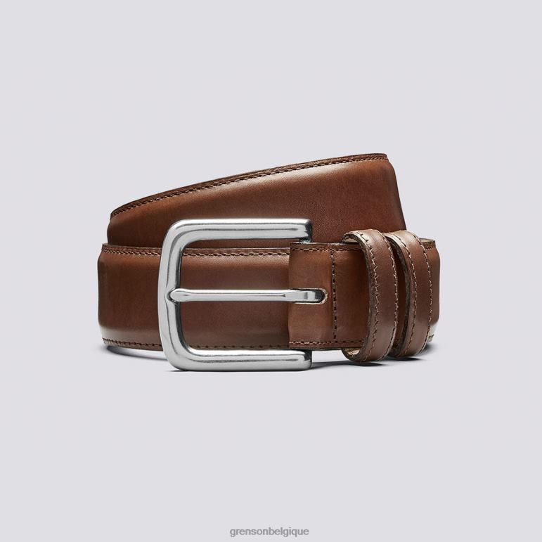 unisexe Grenson noyer ceinture décontractée accessoires HL6R8515