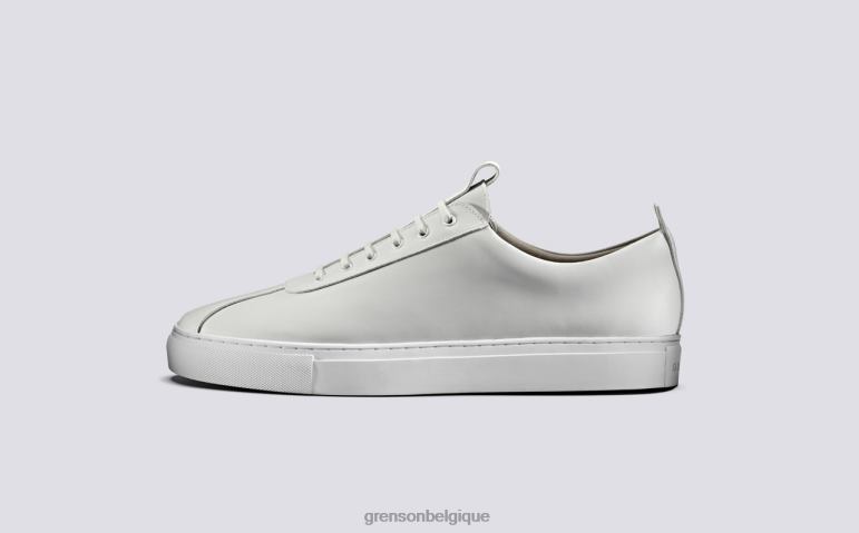 femmes Grenson blanc basket 1 baskets HL6R8368