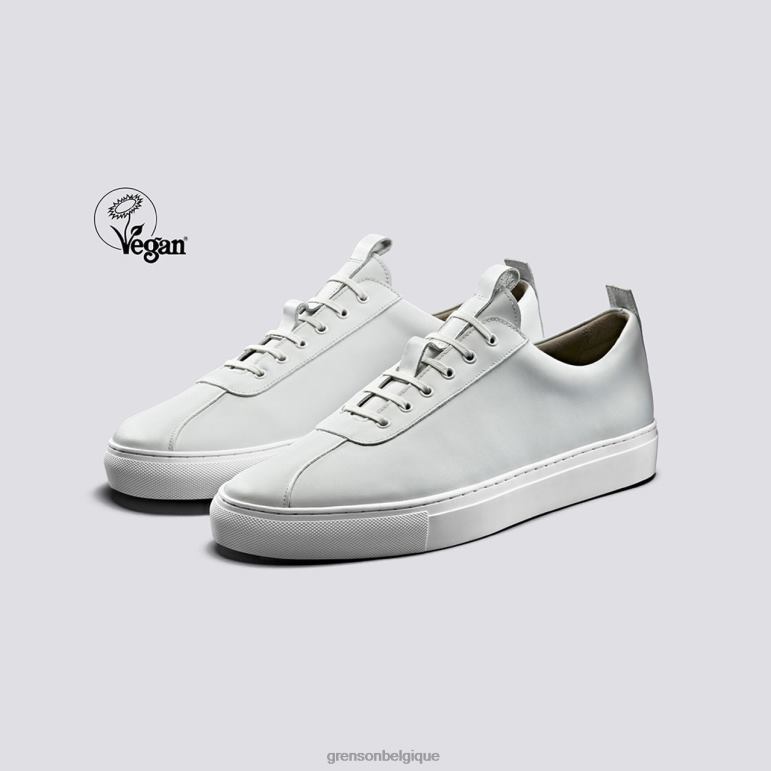 femmes Grenson blanc basket 1 baskets HL6R8368