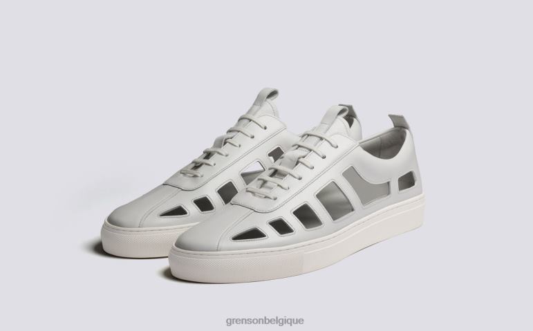 femmes Grenson blanc espadrille 76 baskets HL6R8359