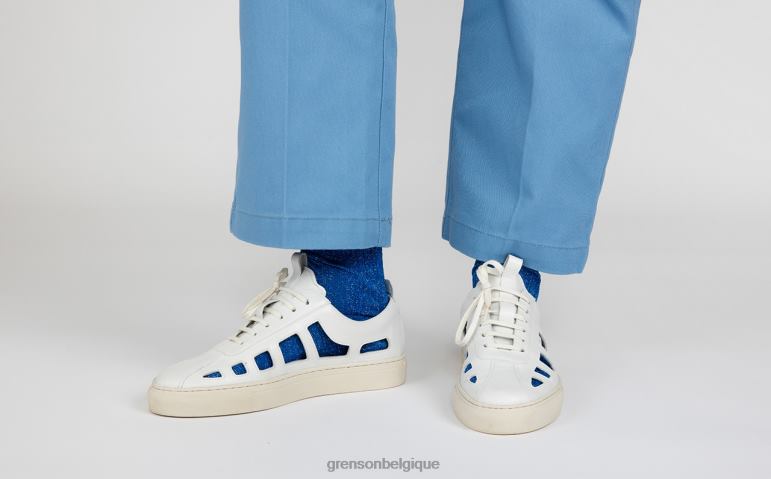 femmes Grenson blanc espadrille 76 baskets HL6R8359