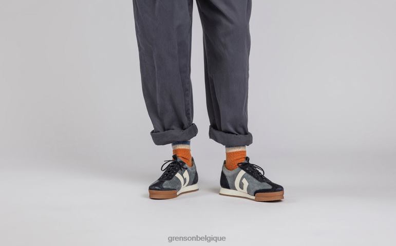 femmes Grenson bleu espadrille 51 baskets HL6R8349