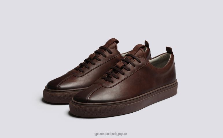femmes Grenson café bruni basket 1 baskets HL6R8338