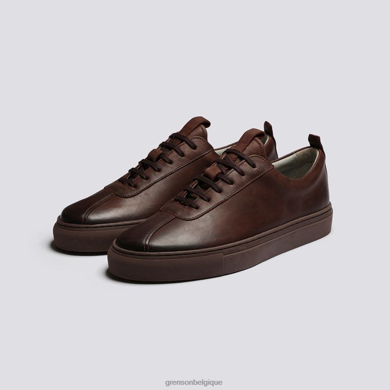 femmes Grenson café bruni basket 1 baskets HL6R8338