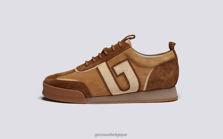 femmes Grenson café/crème basket 51 + baskets HL6R8362
