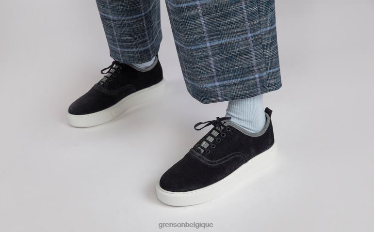 femmes Grenson marine basket 55 baskets HL6R8367