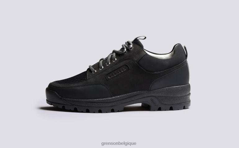 femmes Grenson noir espadrille 54 baskets HL6R8350