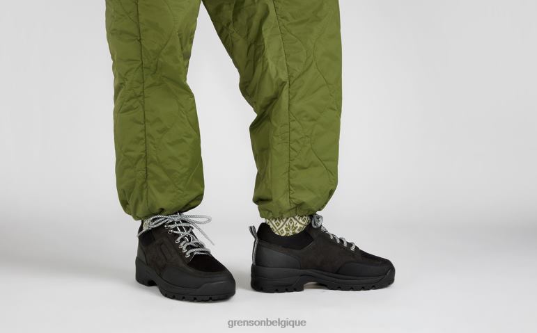 femmes Grenson noir espadrille 54 baskets HL6R8350