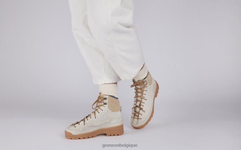 femmes Grenson blanc espadrille 71 bottes HL6R8291