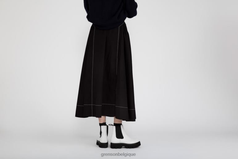 femmes Grenson blanc harlow bottes HL6R8268