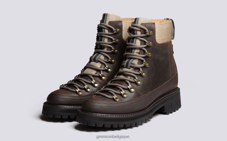 femmes Grenson brun technologie nanette bottes HL6R8273