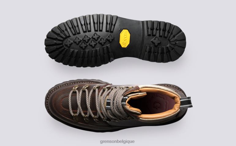 femmes Grenson brun technologie nanette bottes HL6R8273