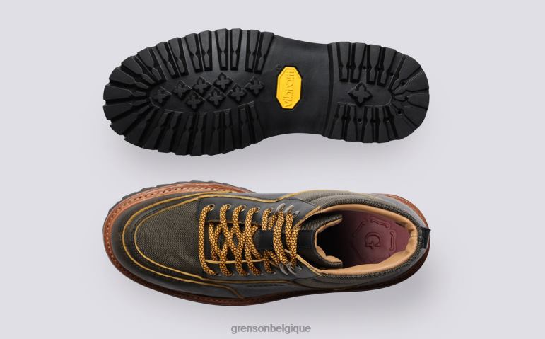 femmes Grenson marron vintage fiona bottes HL6R8264