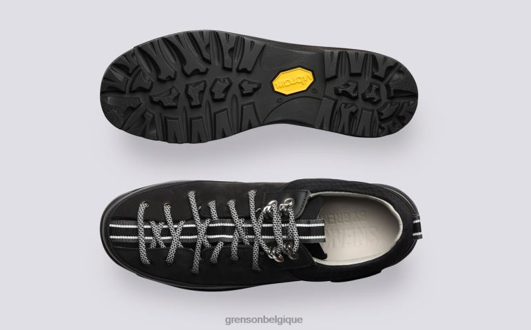 femmes Grenson noir espadrille 70 bottes HL6R8306