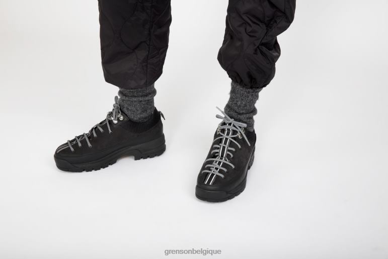 femmes Grenson noir espadrille 70 bottes HL6R8306