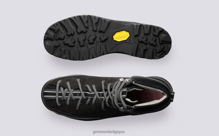 femmes Grenson noir espadrille 71 bottes HL6R8289