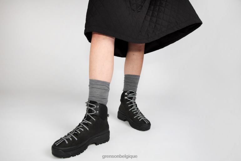 femmes Grenson noir espadrille 71 bottes HL6R8289