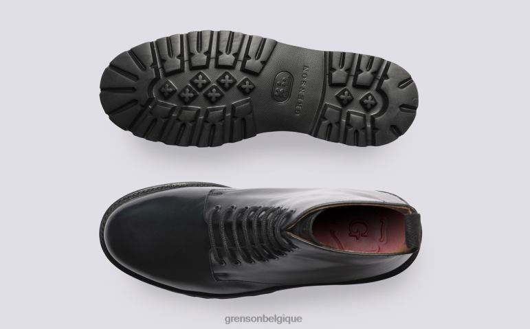 femmes Grenson noir halle bottes HL6R8298