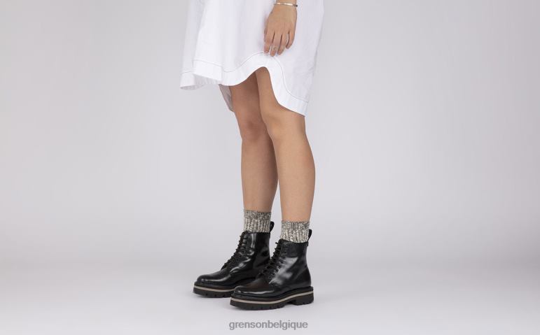 femmes Grenson noir halle bottes HL6R8298