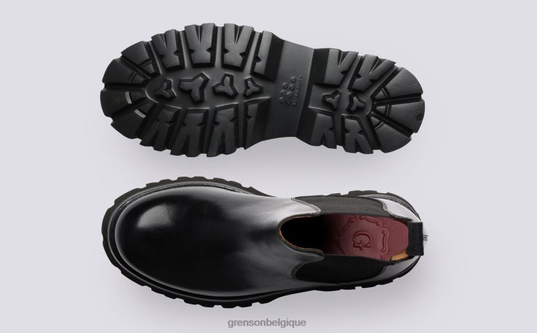 femmes Grenson noir harlow bottes HL6R8269