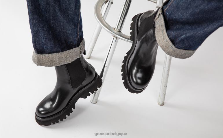 femmes Grenson noir harlow bottes HL6R8269