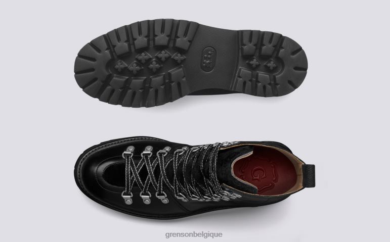 femmes Grenson noir nanette bottes HL6R8283