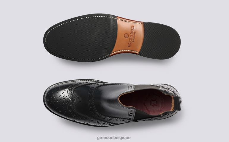 femmes Grenson noir vivre bottes HL6R8301