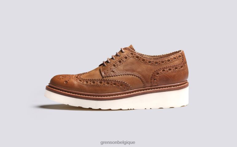 femmes Grenson naturel ava chaussures brogues HL6R8329