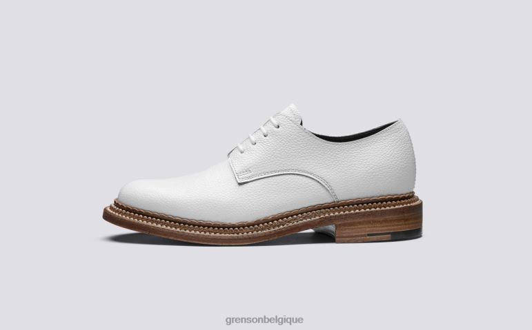 femmes Grenson blanc evie chaussures formelles HL6R8327