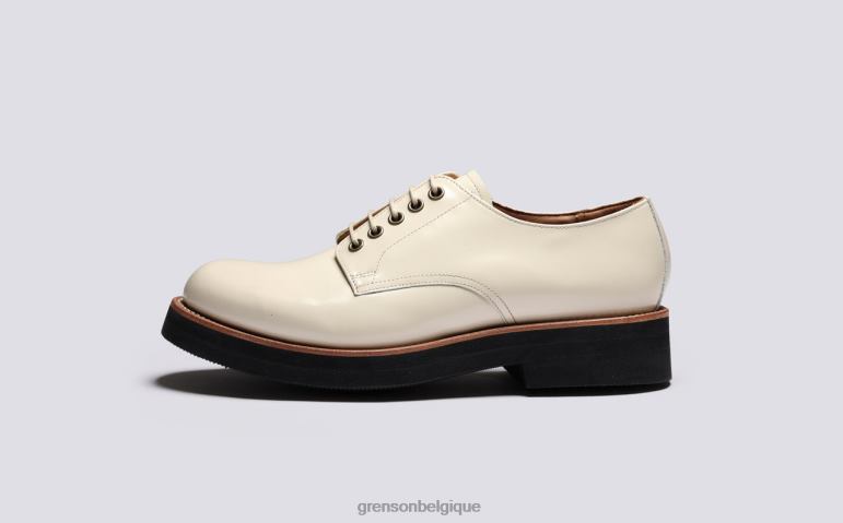 femmes Grenson crème carol chaussures formelles HL6R8318