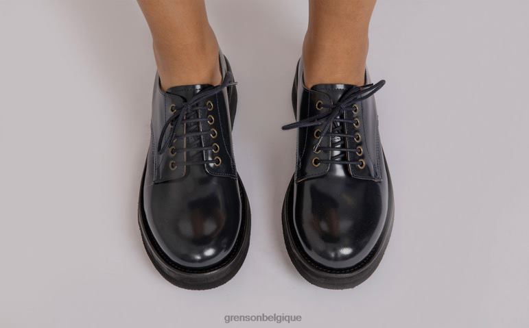 femmes Grenson marine carol chaussures formelles HL6R8319