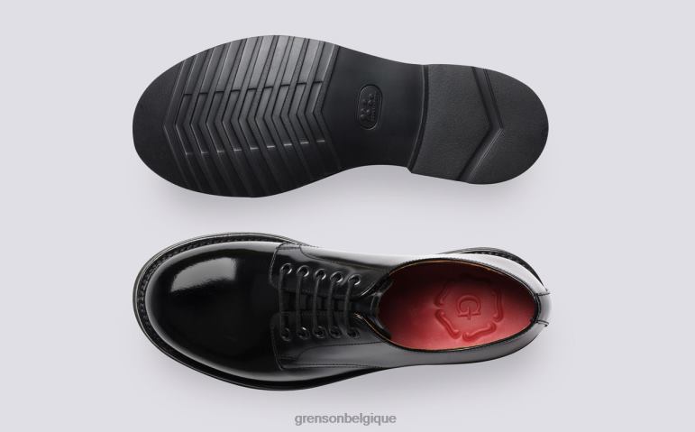 femmes Grenson noir carol chaussures formelles HL6R8324