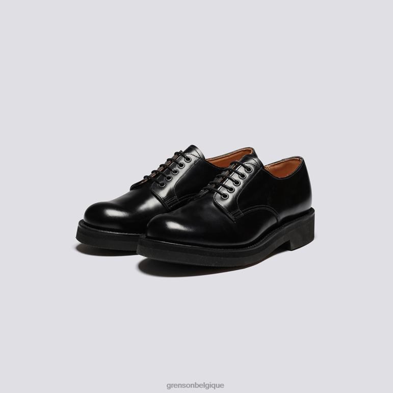 femmes Grenson noir dévon chaussures formelles HL6R8308
