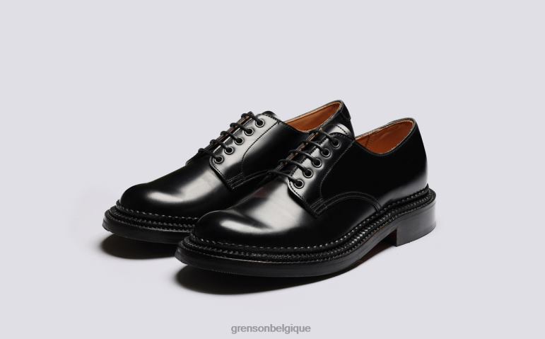 femmes Grenson noir dévon chaussures formelles HL6R8309
