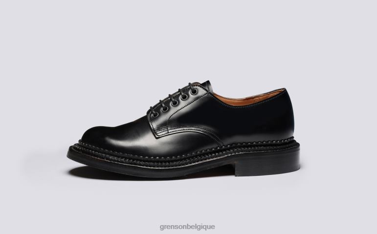 femmes Grenson noir dévon chaussures formelles HL6R8309