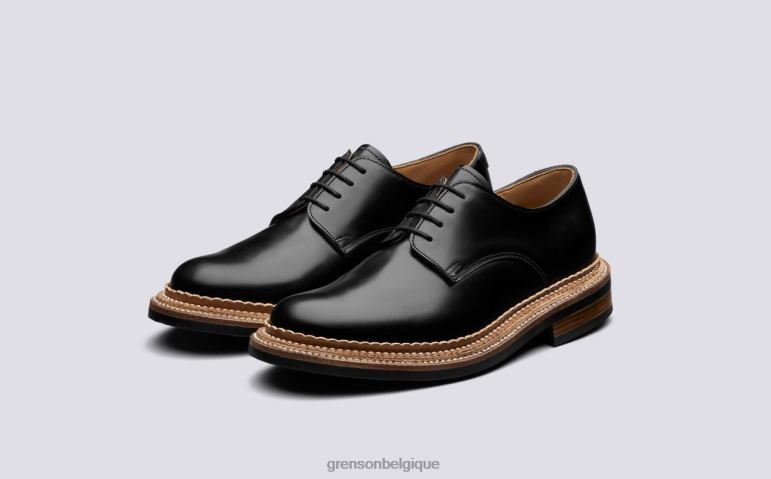femmes Grenson noir evie chaussures formelles HL6R8326
