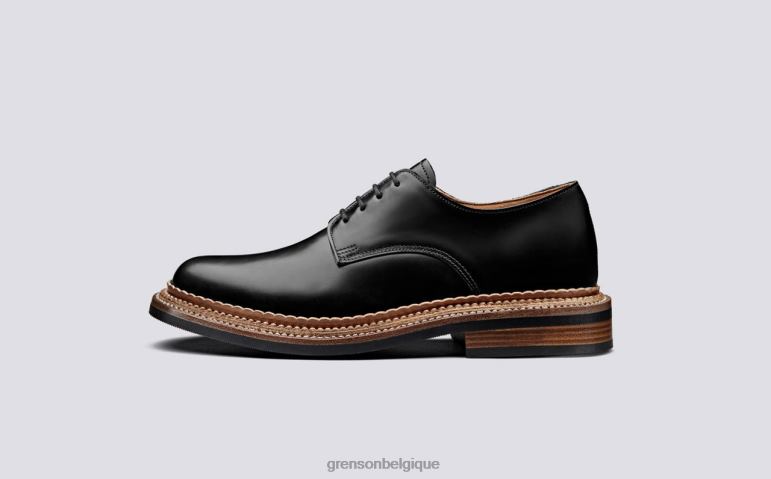 femmes Grenson noir evie chaussures formelles HL6R8326