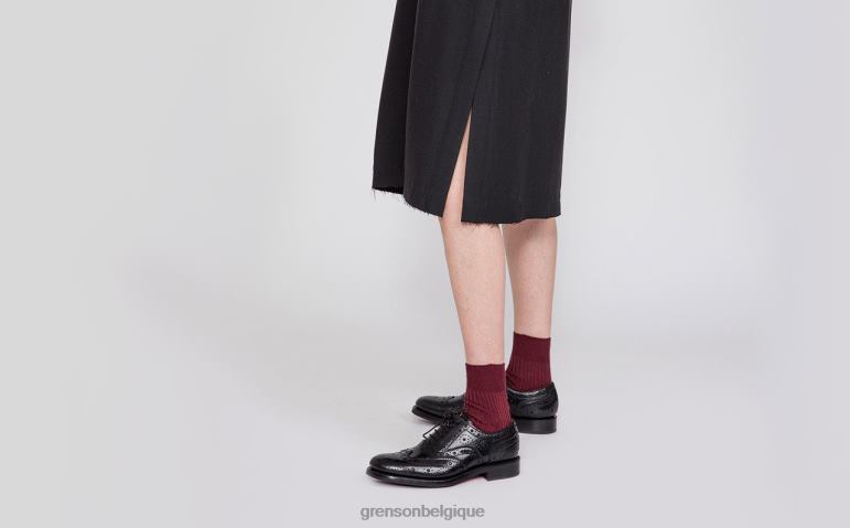 femmes Grenson noir Évangéline chaussures formelles HL6R8321