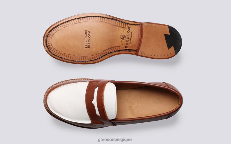 femmes Grenson Cognac Epsom flâneurs HL6R8237