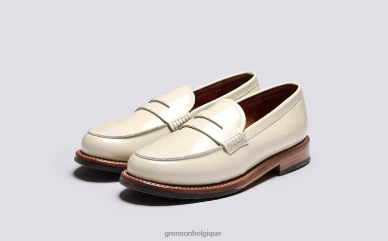 femmes Grenson crème Lynn flâneurs HL6R8256