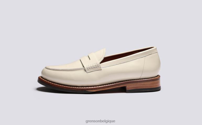 femmes Grenson crème Lynn flâneurs HL6R8256