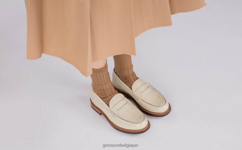 femmes Grenson crème Lynn flâneurs HL6R8256